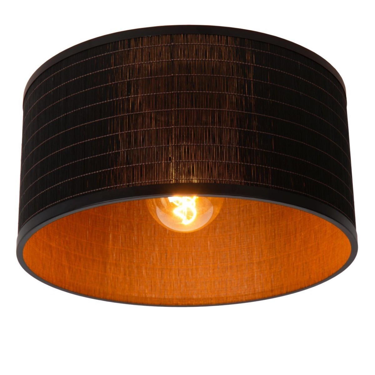 Lucide 21129/40/30 TAGALOG - Lampa sufitowa wpuszczana - 40 cm - 1xE27 - Czarny