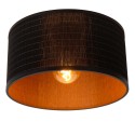 Lucide 21129/40/30 TAGALOG - Lampa sufitowa wpuszczana - 40 cm - 1xE27 - Czarny