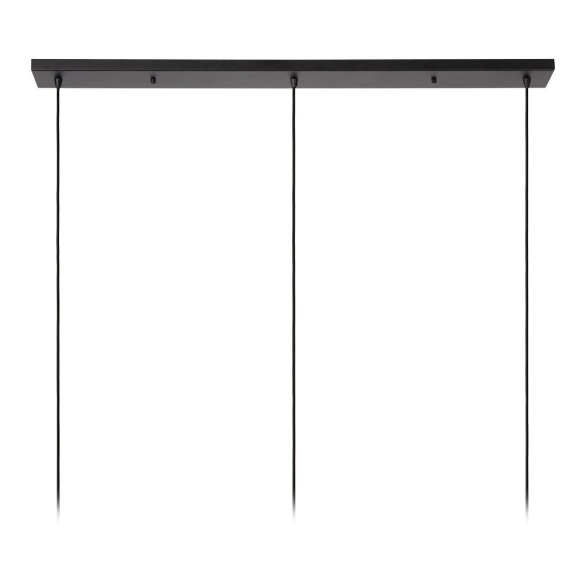 Lucide 21428/03/30 DANZA - Lampa wisząca - 3xE27 - Czarna