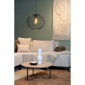 Lucide 21428/40/30 DANZA - Lampa wisząca - 40 cm - 1xE27 - Czarna
