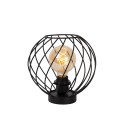 Lucide 21528/25/30 DANZA - Lampa stołowa - 25 cm - 1xE27 - Czarna