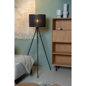 Lucide 21729/81/30 TAGALOG - Lampa podłogowa - 55 cm - 1xE27 - Czarna