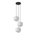 Lucide 46413/13/61 MEDINE - Lampa wisząca - 46 cm - 3xE27 - Opal
