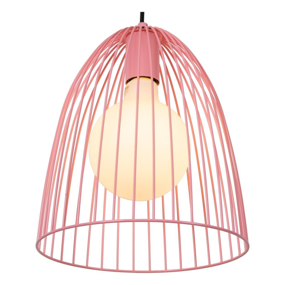 Lucide 74417/01/66 MACARONS - Lampa wisząca - 24.5 cm - 1xE27 - Różowy