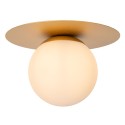 Lucide 79187/01/02 TRICIA - Lampa sufitowa wpuszczana - 25 cm - 1xE27 - Matowe złoto - Mosiądz
