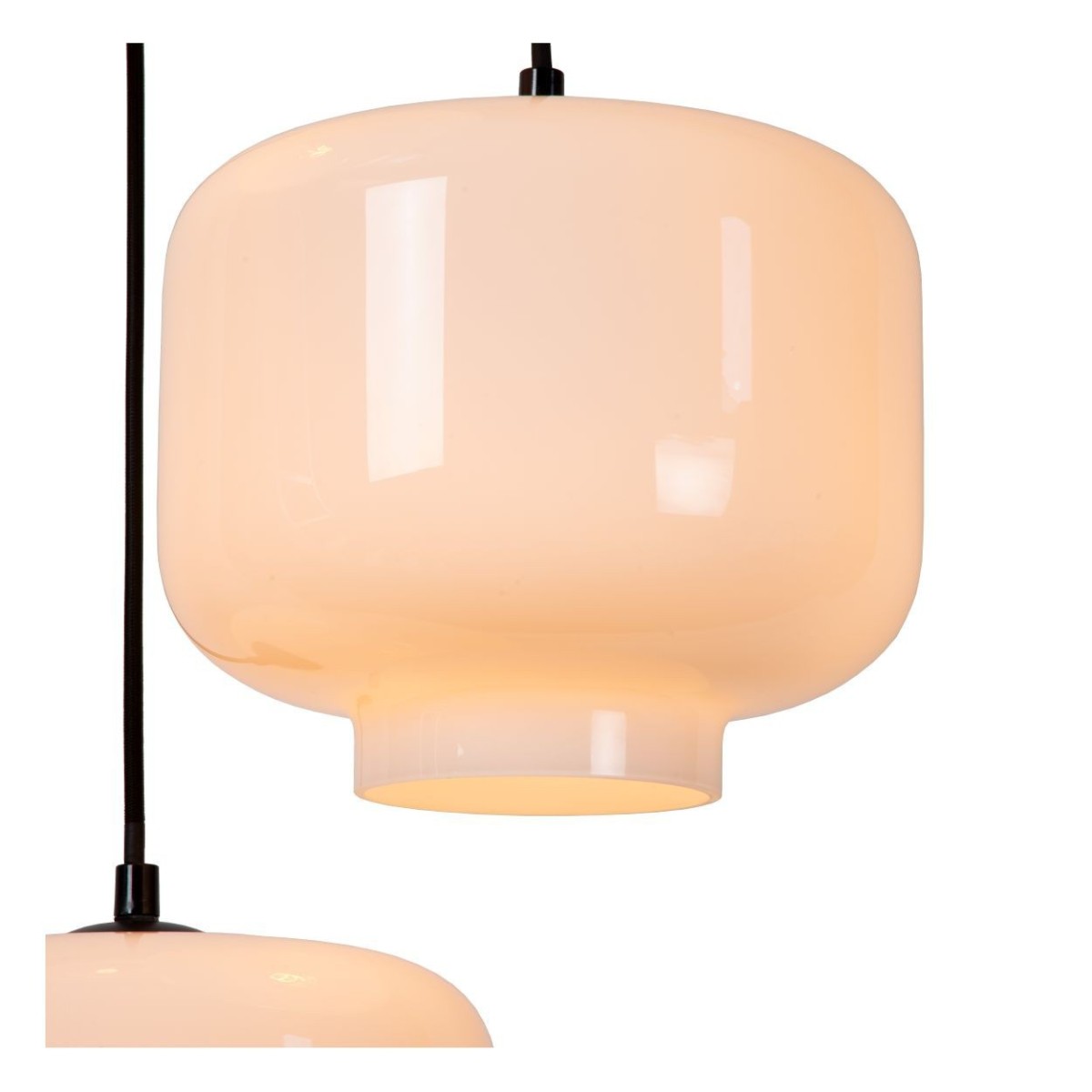 Lucide 46413/03/61 MEDINE - Lampa wisząca - 3xE27 - Opal