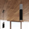 Lampa wisząca BORGIO kolor czarny / szary SOLLUX LIGHTING polska produkcja