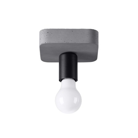 Plafon TAVO kolor szary SOLLUX LIGHTING polska produkcja