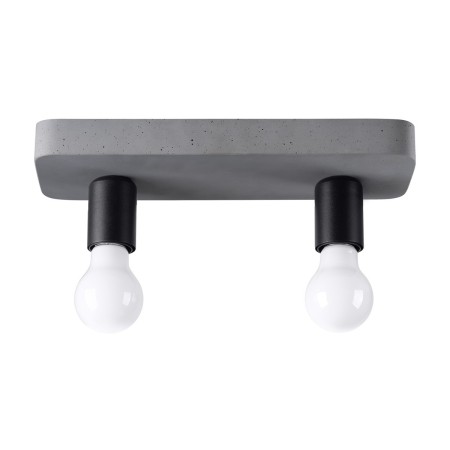 Plafon TAVO kolor szary SOLLUX LIGHTING polska produkcja