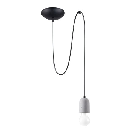 Lampa wisząca NESO kolor czarny / szary SOLLUX LIGHTING polska produkcja