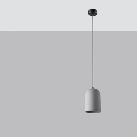 Lampa wisząca NIMIS kolor czarny / szary SOLLUX LIGHTING polska produkcja