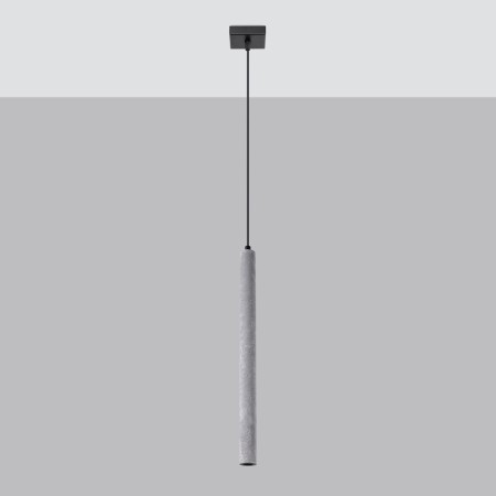Lampa wisząca PASTELO kolor szary SOLLUX LIGHTING polska produkcja