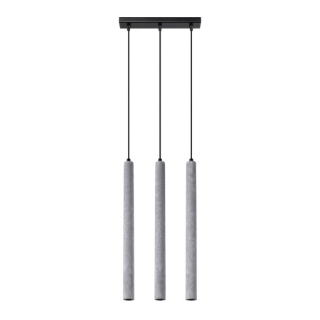 Lampa wisząca PASTELO kolor szary SOLLUX LIGHTING polska produkcja