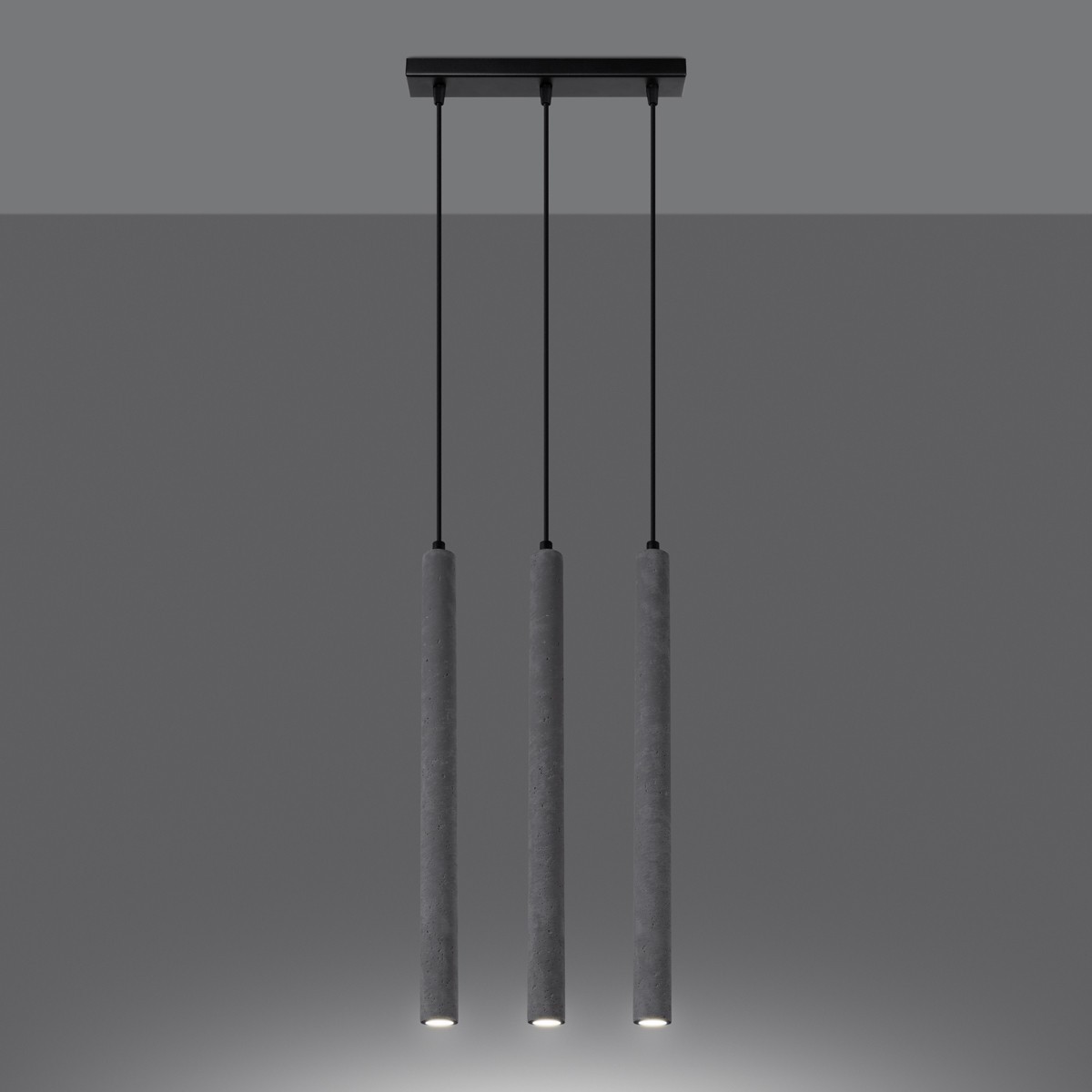 Lampa wisząca PASTELO kolor szary SOLLUX LIGHTING polska produkcja