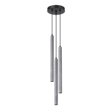 Lampa wisząca PASTELO kolor szary SOLLUX LIGHTING polska produkcja