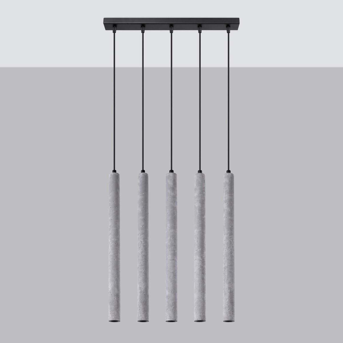 Lampa wisząca PASTELO kolor szary SOLLUX LIGHTING polska produkcja