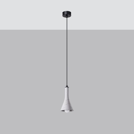 Lampa wisząca REA kolor szary SOLLUX LIGHTING polska produkcja