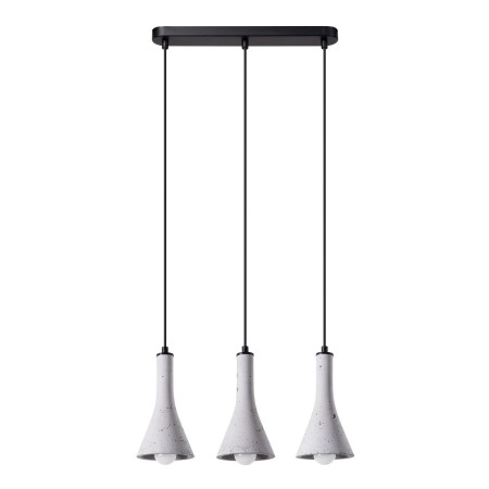 Lampa wisząca REA kolor szary SOLLUX LIGHTING polska produkcja