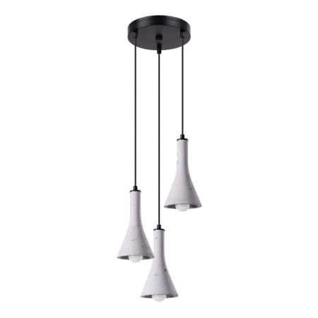 Lampa wisząca REA kolor szary SOLLUX LIGHTING polska produkcja