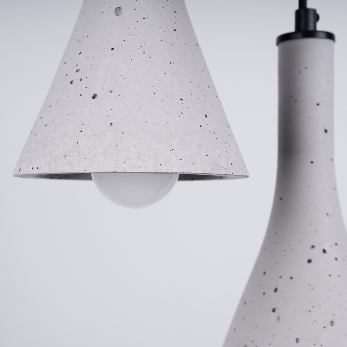 Lampa wisząca REA kolor szary SOLLUX LIGHTING polska produkcja