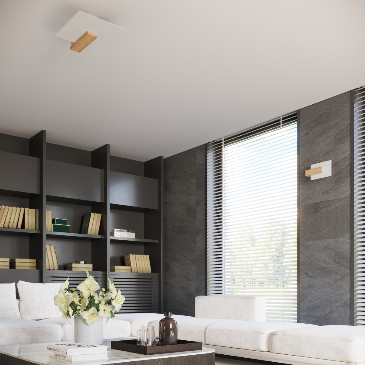 Kinkiet LAPPO kolor naturalne drewno SOLLUX LIGHTING polska produkcja