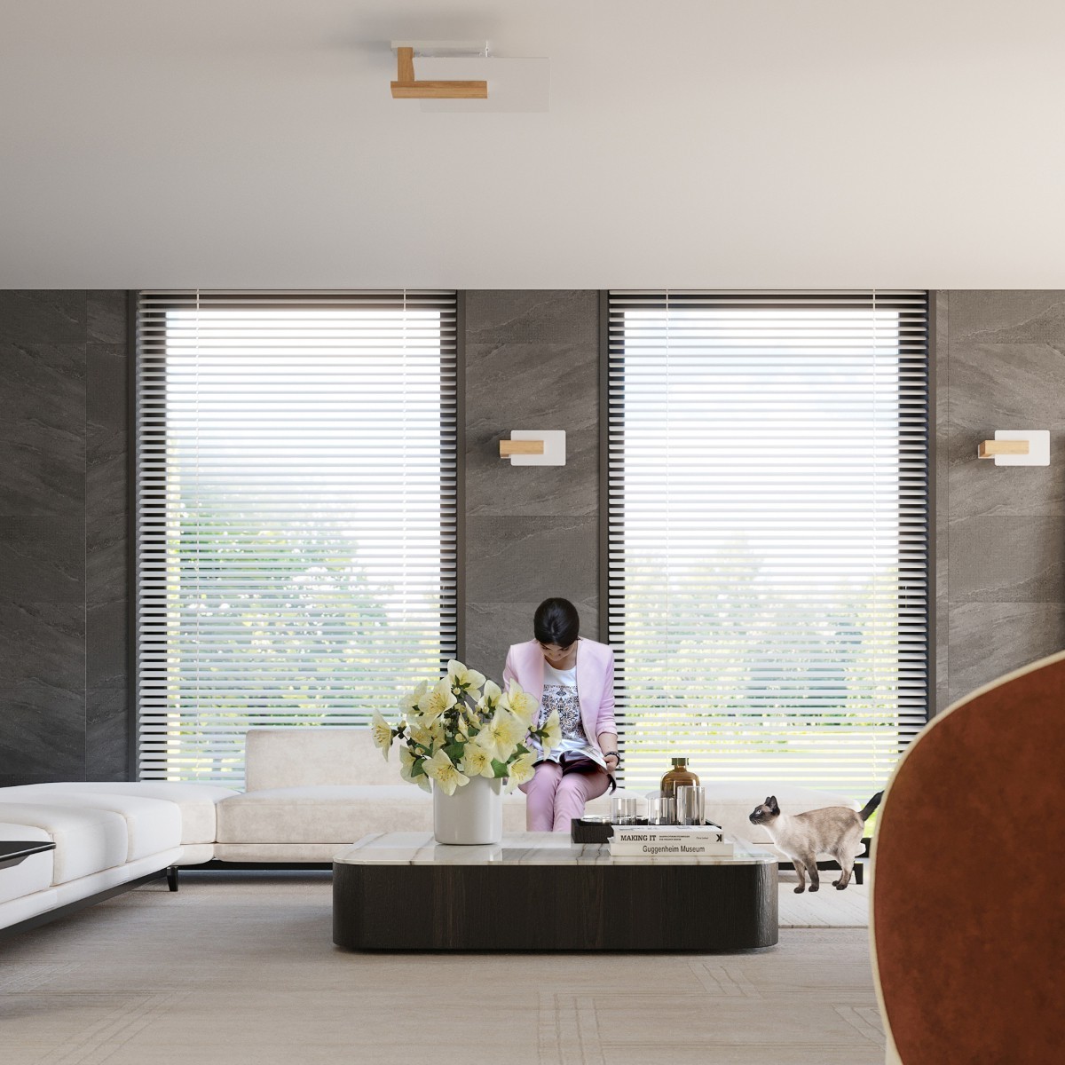 Plafon LAPPO kolor naturalne drewno SOLLUX LIGHTING polska produkcja