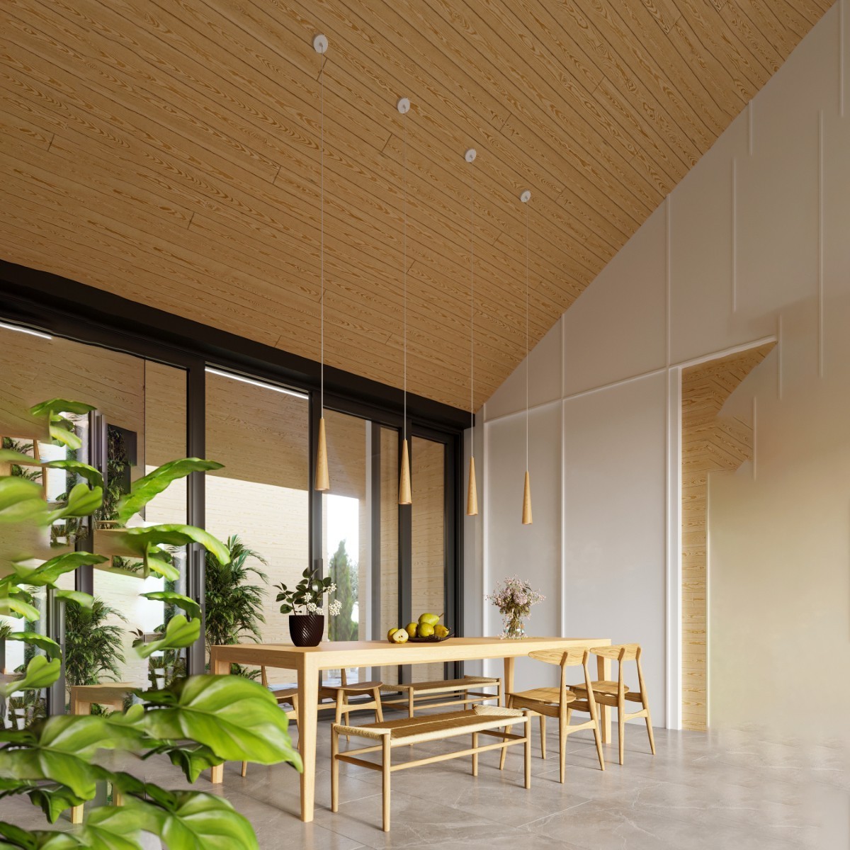 Lampa wisząca SULA kolor naturalne drewno SOLLUX LIGHTING polska produkcja