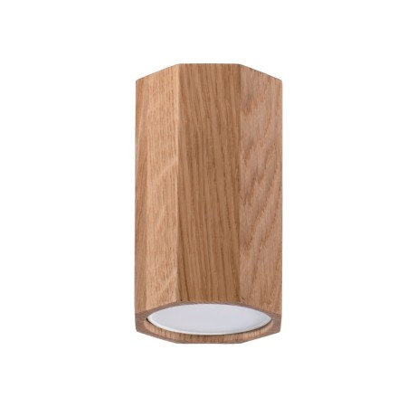 Plafon ZEKE kolor dąb SOLLUX LIGHTING polska produkcja