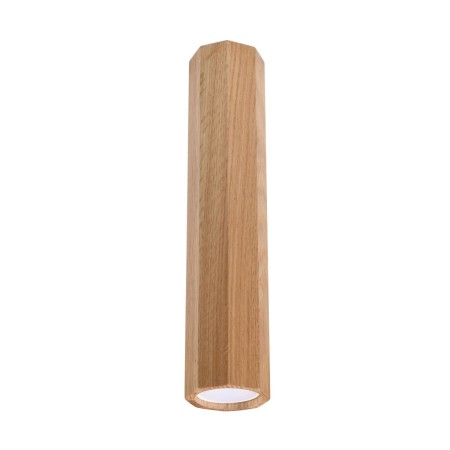 Plafon ZEKE kolor dąb SOLLUX LIGHTING polska produkcja