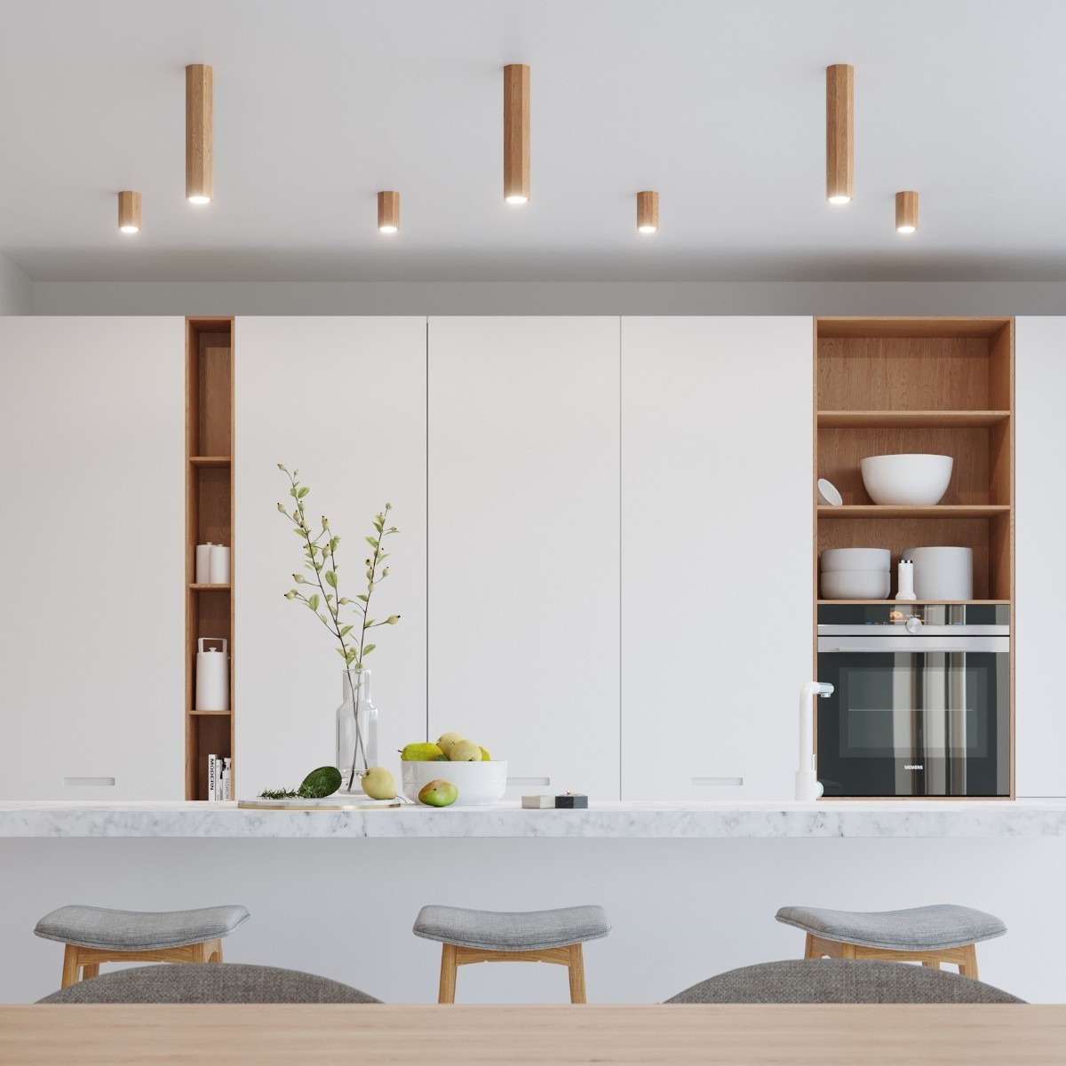 Kinkiet ZEKE kolor dąb SOLLUX LIGHTING polska produkcja