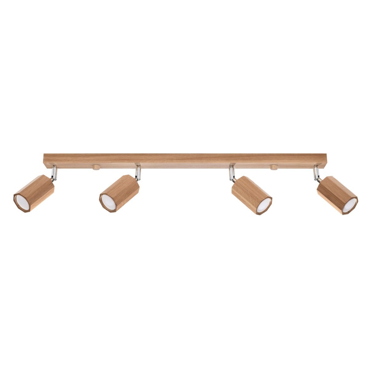 Plafon ZEKE kolor dąb SOLLUX LIGHTING polska produkcja