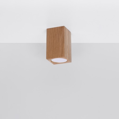 Plafon KEKE kolor dąb SOLLUX LIGHTING polska produkcja