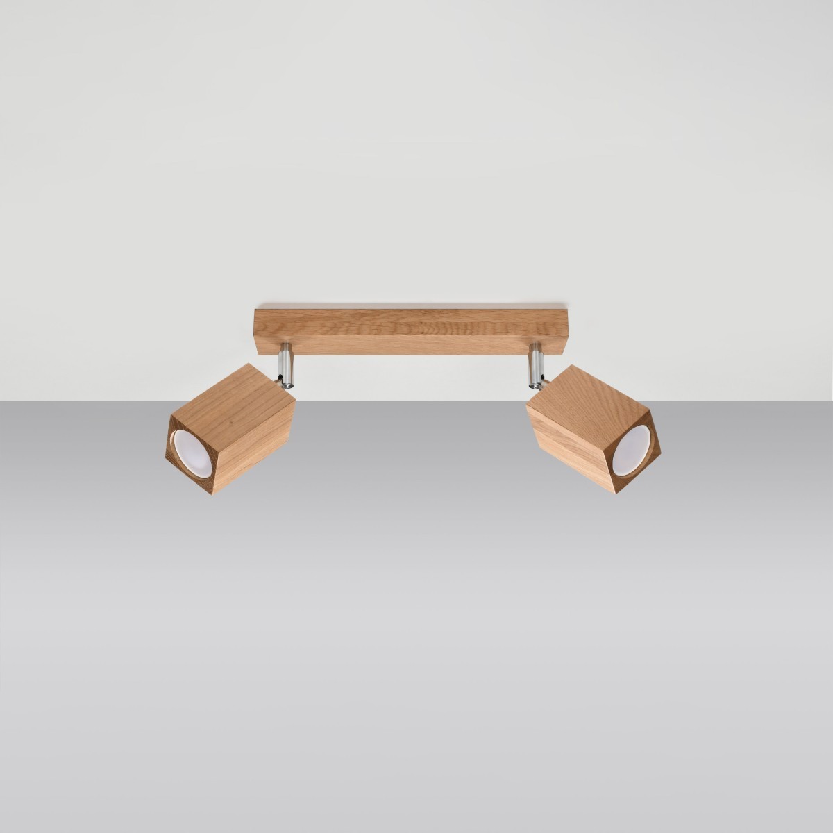 Plafon KEKE kolor dąb SOLLUX LIGHTING polska produkcja