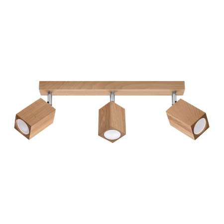 Plafon KEKE kolor dąb SOLLUX LIGHTING polska produkcja