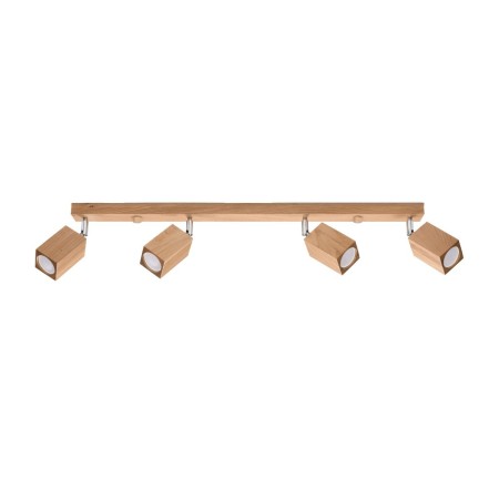 Plafon KEKE kolor dąb SOLLUX LIGHTING polska produkcja