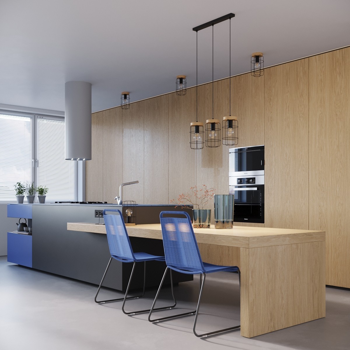 Lampa biurkowa GOTTO kolor czarny / drewno SOLLUX LIGHTING polska produkcja