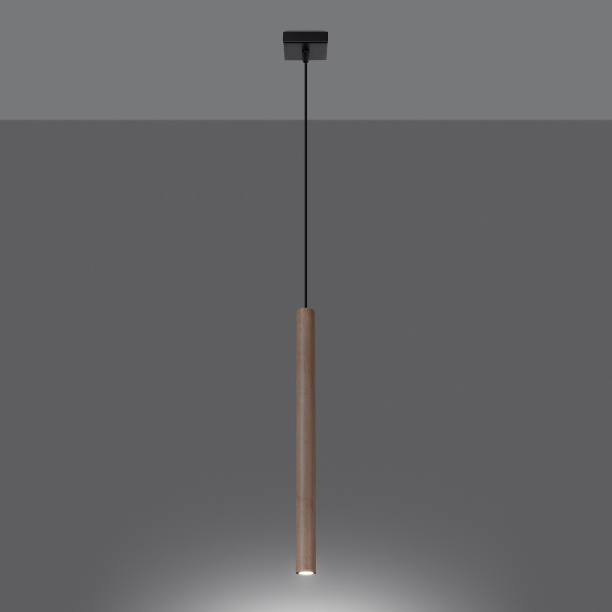 Lampa wisząca PASTELO kolor drewno SOLLUX LIGHTING polska produkcja