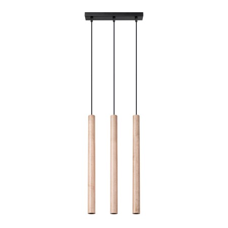 Lampa wisząca PASTELO kolor drewno SOLLUX LIGHTING polska produkcja