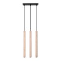Lampa wisząca PASTELO kolor drewno SOLLUX LIGHTING polska produkcja