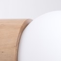 Kinkiet BOOMO kolor naturalne drewno SOLLUX LIGHTING polska produkcja
