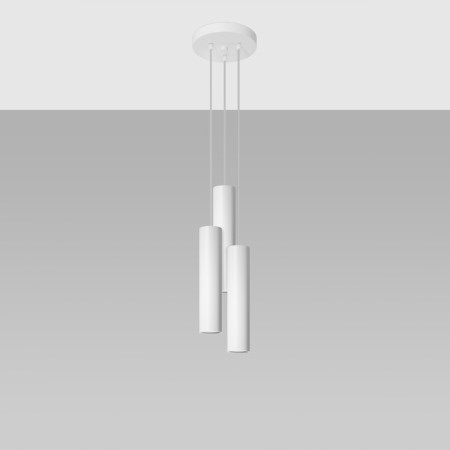 Lampa wisząca LAGOS kolor biały SOLLUX LIGHTING polska produkcja