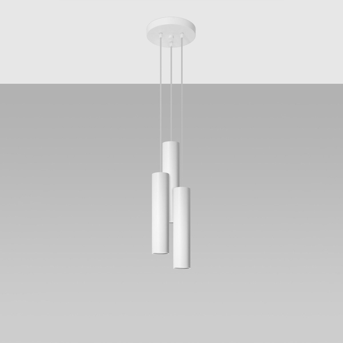 Lampa wisząca LAGOS kolor biały SOLLUX LIGHTING polska produkcja