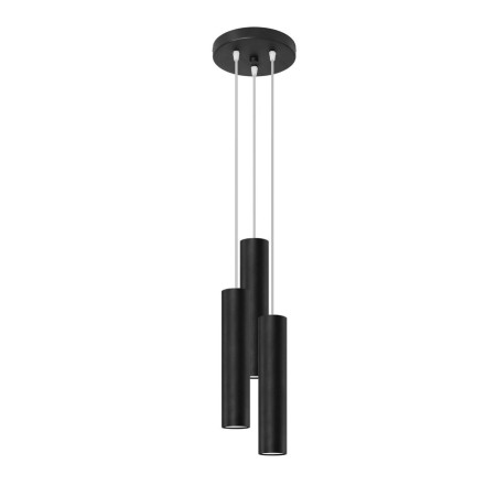 Lampa wisząca LAGOS kolor czarny SOLLUX LIGHTING polska produkcja