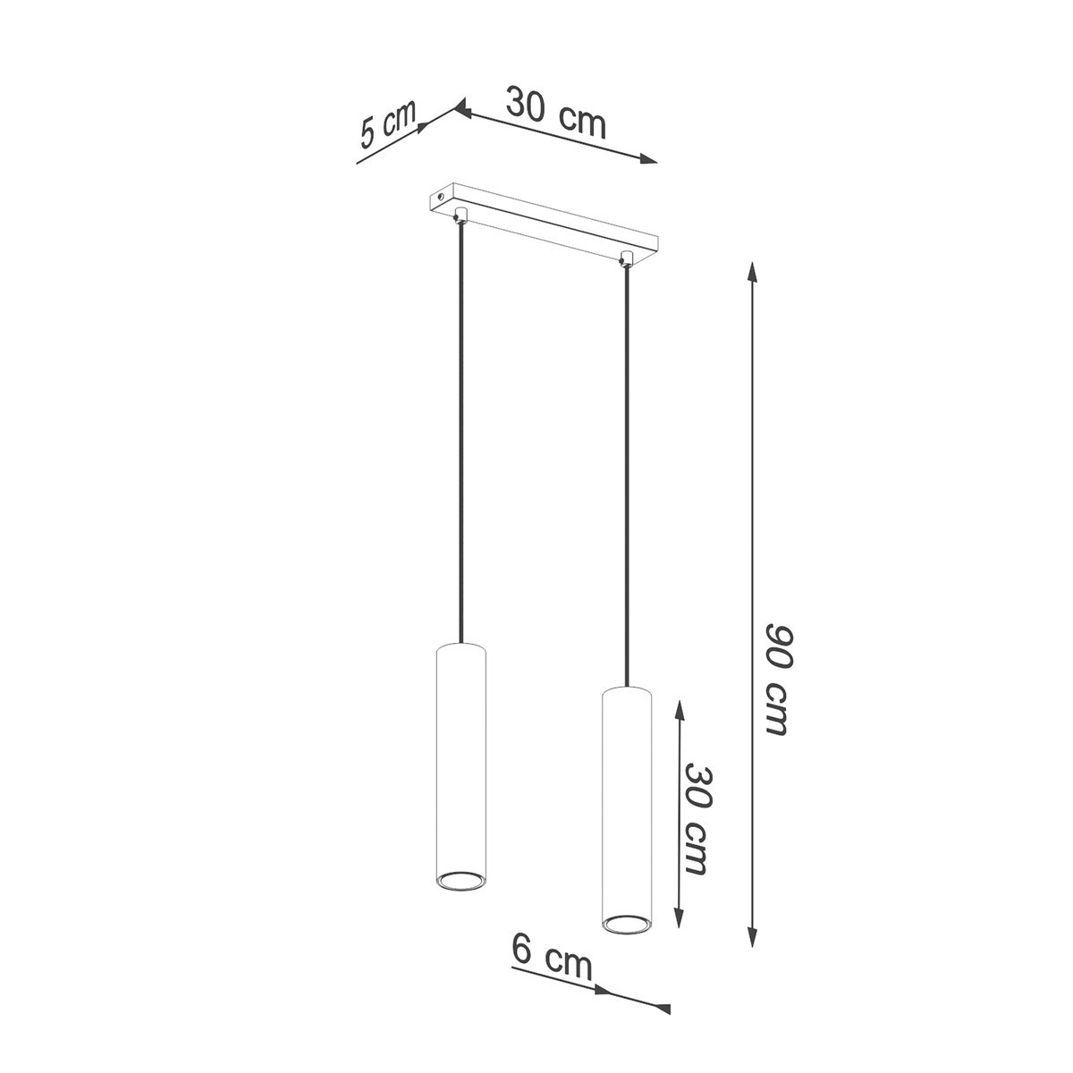 Lampa wisząca LAGOS kolor złoty SOLLUX LIGHTING polska produkcja