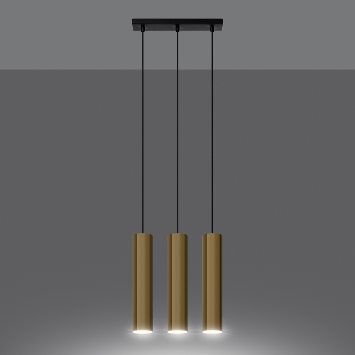 Lampa wisząca LAGOS kolor złoty SOLLUX LIGHTING polska produkcja