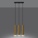 Lampa wisząca LAGOS kolor złoty SOLLUX LIGHTING polska produkcja