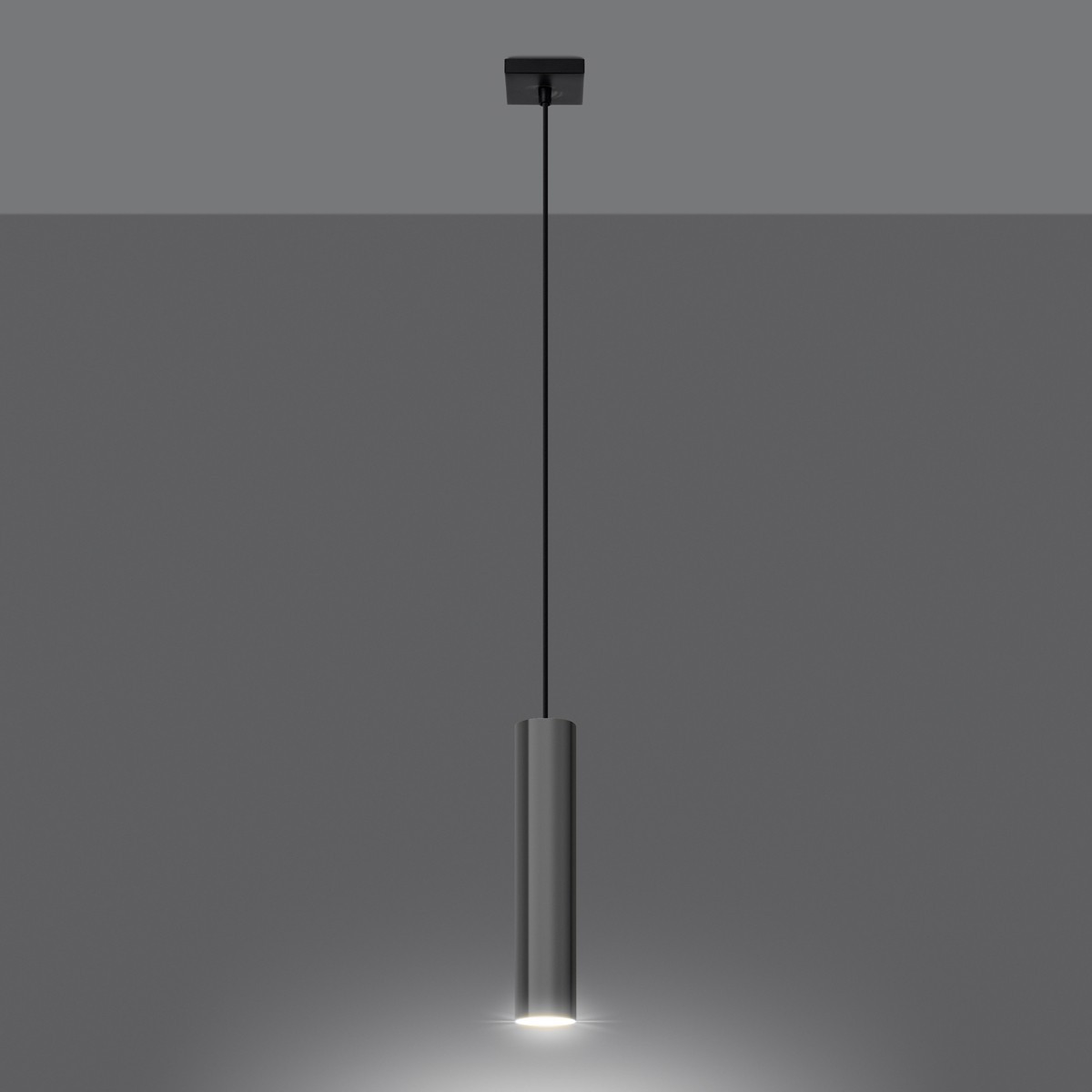 Lampa wisząca LAGOS kolor chrom SOLLUX LIGHTING polska produkcja