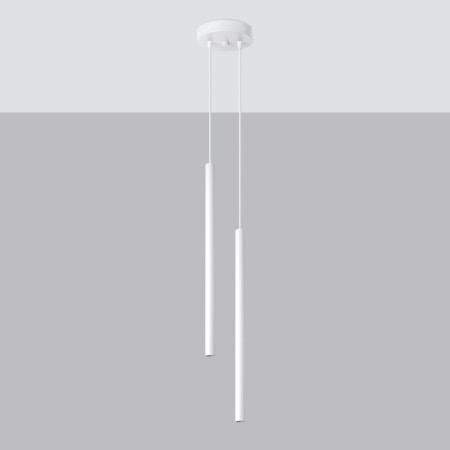 Lampa wisząca PASTELO kolor biały SOLLUX LIGHTING polska produkcja