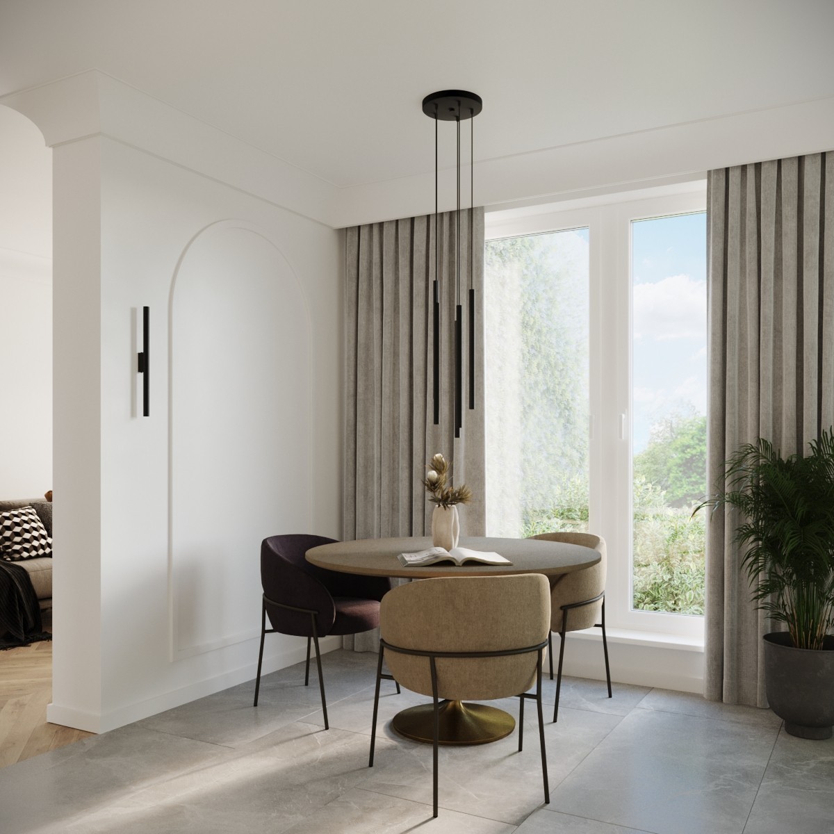 Lampa wisząca PASTELO kolor czarny SOLLUX LIGHTING polska produkcja