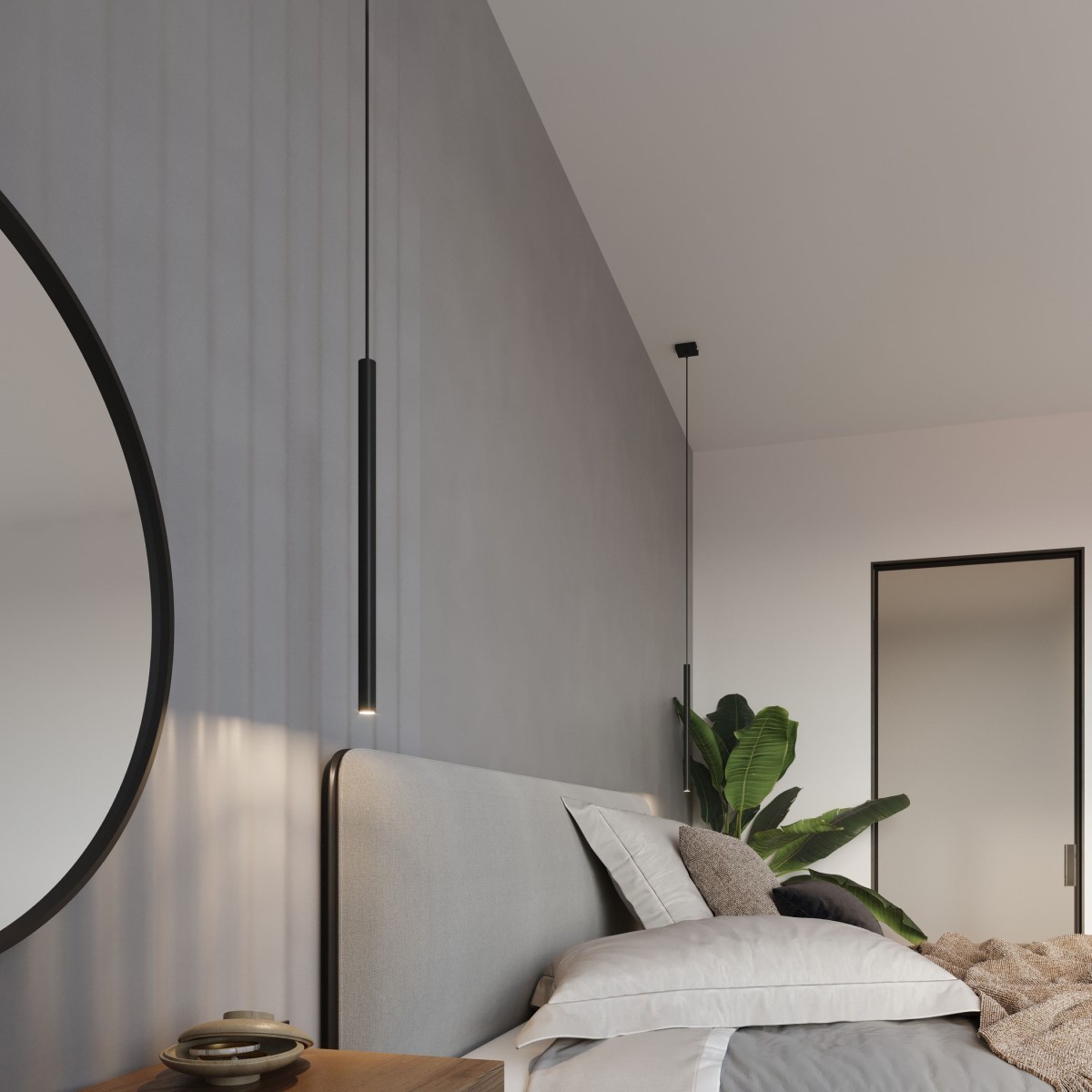 Lampa wisząca PASTELO kolor czarny SOLLUX LIGHTING polska produkcja